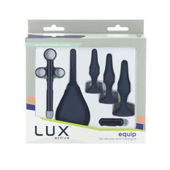Набор анальных игрушек для новичков Lux Active – Equip – Silicone Anal Training Kit фото и описание