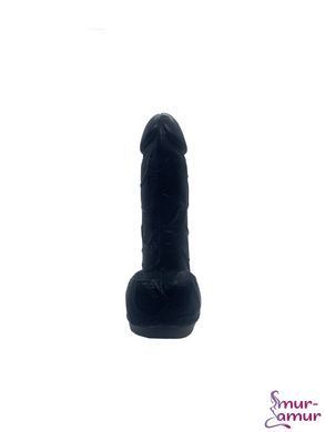 Мило у формі пеніса Чистий Кайф Black size S, крафтове мило-член, натуральне