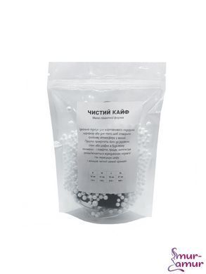 Мило у формі пеніса Чистий Кайф Black size S, крафтове мило-член, натуральне