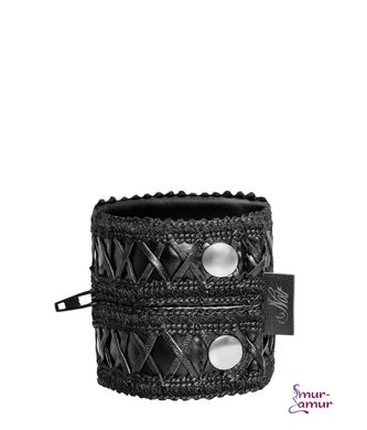 Жіночий наручний гаманець Noir Handmade F326 Wrist wallet with hidden zipper фото і опис