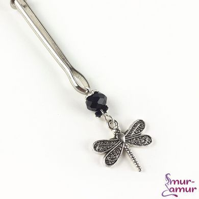 Затискач для клітора Art of Sex - Clit Clamp Silver Pearl