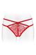 Трусики-стрінги Fashion Secret MYLENE Red з подвійною лінією стегна фото