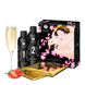 Гель для NURU масажу Shunga Oriental Body-to-Body – Sparkling Strawberry Wine плюс простирадло фото