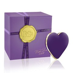 Вибратор-сердечко Rianne S: Heart Vibe Purple, 10 режимов работы, медицинский силикон фото и описание