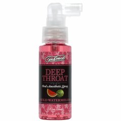 Спрей для мінету Doc Johnson GoodHead DeepThroat Spray – Watermelon 59 мл фото і опис