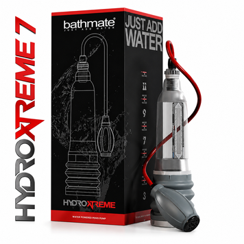Гідропомпа Bathmate HydroXtreme 7, для члена довжиною від 12,5 до 18 см, діаметр до 5 см