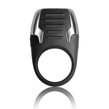 Стильное эрекционное виброкольцо Rocks Off Xerus C Ring, магнитная зарядка, до 3-х часов работы фото і опис