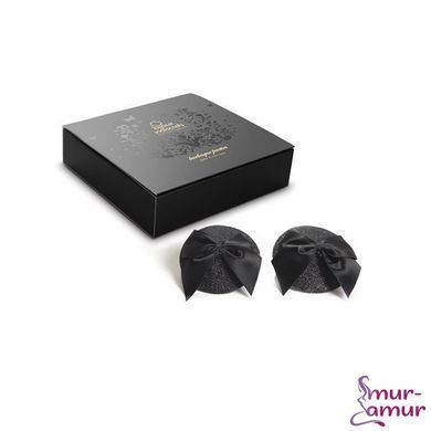 Пэстис Bijoux Indiscrets Burlesque pasties GLITTER and BOW фото и описание