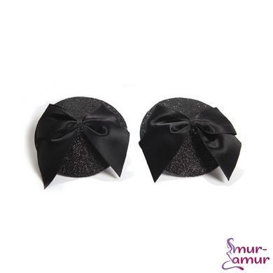 Пэстис Bijoux Indiscrets Burlesque pasties GLITTER and BOW фото и описание