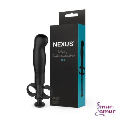 Шприц для введения смазки Nexus Infinity Lube launcher Pro, изогнутый кончик фото и описание