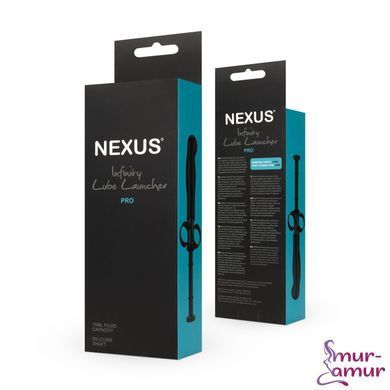 Шприц для введения смазки Nexus Infinity Lube launcher Pro, изогнутый кончик фото и описание