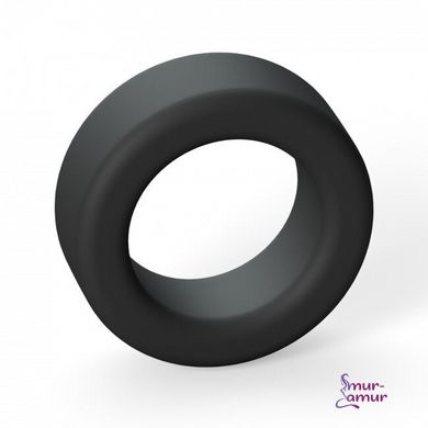 Эрекционное кольцо широкое Love To Love COOL RING - BLACK ONYX фото и описание