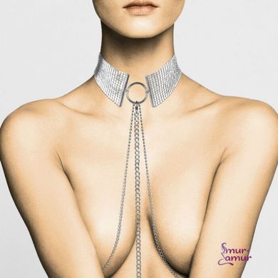 Украшение Bijoux Indiscrets Desir Metallique Collar - Silver фото і опис