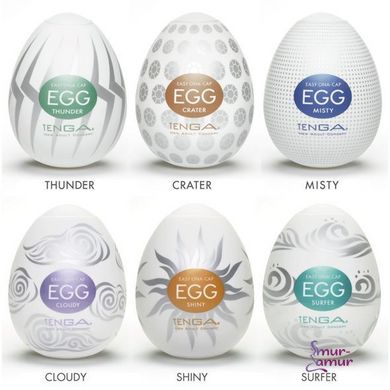 Набір Tenga Egg Hard Boild Pack (6 яєць) фото і опис