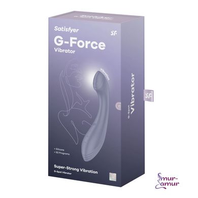 Вибратор для точки G Satisfyer G-Force Violet, 10 режимов + 5 уровней интенсивности фото и описание