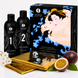 Гель для NURU-массажа Shunga Oriental Body-to-Body &ndash; Exotic Fruits (2 x 225 мл) плюс простыня