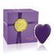 Вібратор-серце Rianne S: Heart Vibe Purple, 10 режимів роботи, медичний силікон, подарункова упаковк фото