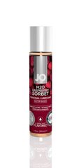 Смазка на водной основе System JO H2O - Raspberry Sorbet (30 мл) без сахара, растительный глицерин фото и описание