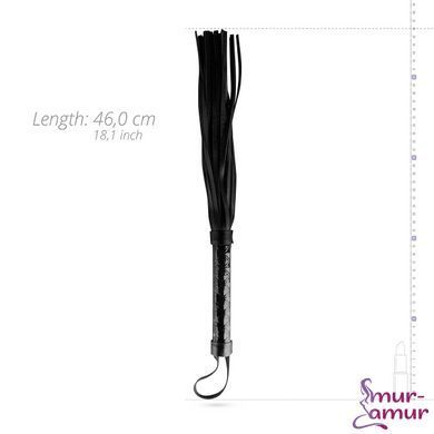 Плеть-флогер Whipped - Beat It Flogger - Black, экокожа фото и описание