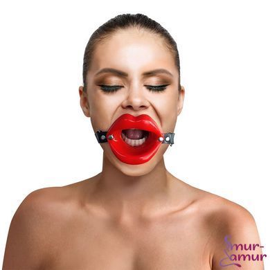 Кляп-розширювач у формі губ Art of Sex &ndash; Gag Lips, натуральна шкіра фото і опис