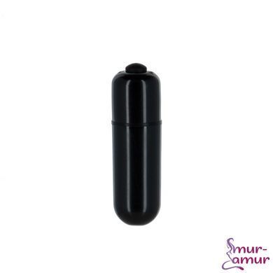 Металлическая анальная пробка Lux Active с розой - Rose Anal Plug - Black, вибропуля в подарок