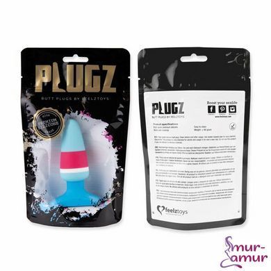 Анальна пробка FeelzToys - Plugz Butt Plug Colors Nr. 1