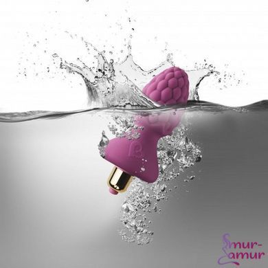 Анальный вибростимулятор Rocks Off Ass-Berries 7 Raspberry фото и описание
