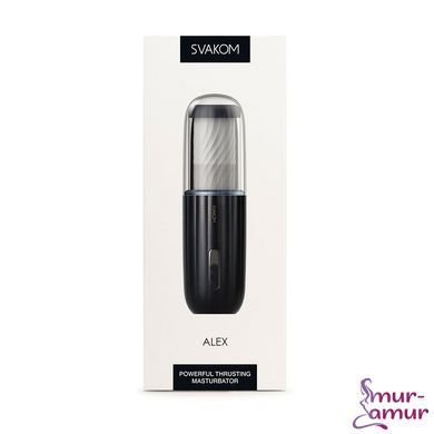 Автоматичний мастурбатор з озвучкою Svakom Alex Dark Blue