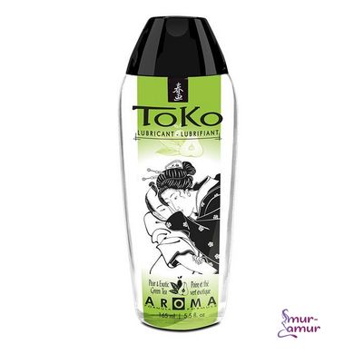 Лубрикант на водной основе Shunga Toko AROMA - Pear & Exotic Green Tea (165 мл), не содержит сахара фото і опис