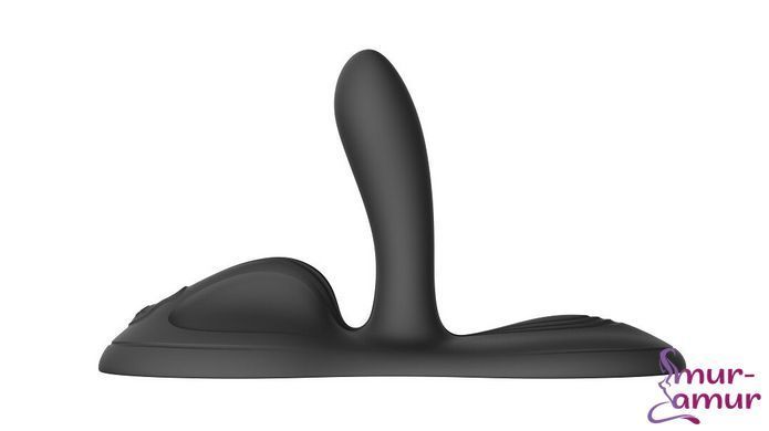 Sit-on-top смарт-вібратор Zalo &ndash; Flora Smart Vibrating Pad Obsidian Black, 9 моторів