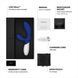 Масажер простати LELO Loki Wave Federal Blue, 2 мотори, манливий рух + стимуляція промежини фото