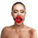 Кляп-розширювач у формі губ Art of Sex &ndash; Gag Lips, натуральна шкіра фото