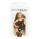 Бодістокінг із силуетним малюнком та імітацією підв'язок Penthouse - Miss Curvy Black XL фото