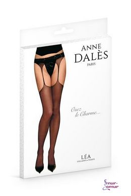 Чулки с поясом Anne De Ales LEA T3 Black, отлично для pinup образа фото и описание
