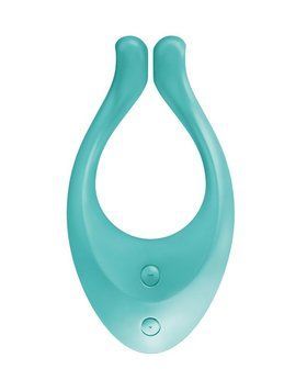 Вибратор для пар Satisfyer Endless Love Turquoise, 3 независимых мотора, многофункциональный фото и описание