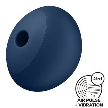 Вакуумный стимулятор с вибрацией Satisfyer Air Power 4, мощный и тихий фото и описание