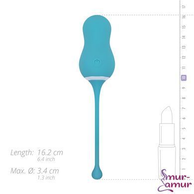 Віброяйце Cala Azul - Elena Vibrating Egg With Remote Control фото і опис