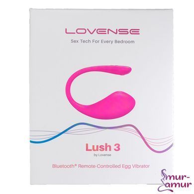 Смарт-виброяйцо Lovense Lush 3 фото и описание