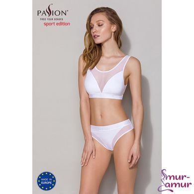Топ с прозрачной вставкой Passion PS002 TOP M, white фото и описание