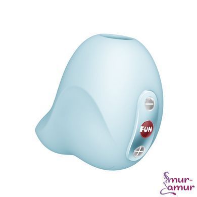 Вакуумний стимулятор Fun Factory Seduction Ice Blue, 11 режимів роботи, перезаряджуваний фото і опис
