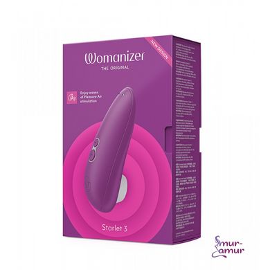 Вакуумный клиторальный стимулятор Womanizer Starlet 3 Violet фото и описание