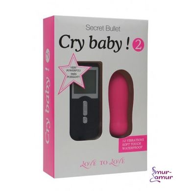 Виброяйцо Love To Love Cry Baby 2 с пультом ДУ фото и описание