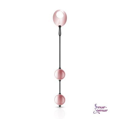 Металлические вагинальные шарики Rosy Gold - Nouveau Kegel Balls, вес 376гр, диаметр 2,8см фото и описание