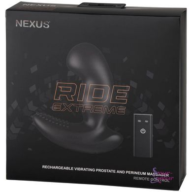 Массажер простаты Nexus RIDE EXTREME Dual Motor Remote Control Prostate Vibrator - Black фото и описание