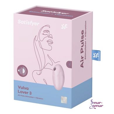 Вакуумный стимулятор Satisfyer Vulva Lover 3 Black фото и описание
