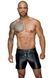 Мужские шорты с мокрым эффектом Noir Handmade H061 Powerwetlook shorts, M