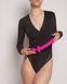 Анальная пробка с дилдо 2в1 Strap-On-Me SWITCH PLUG-IN DILDO Fuchsia L, диаметр 4,5/3,4 см