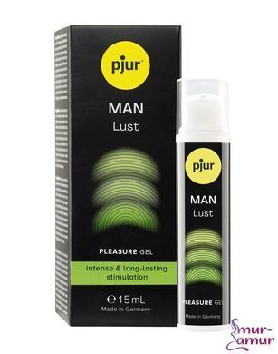 Жидкий вибратор для мужчин pjur MAN Lust, 15 мл, с эффектом мурашек фото и описание