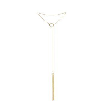 Цепочка для тела Bijoux Indiscrets Magnifique Tickler Pendant Chain &mdash; Gold фото и описание