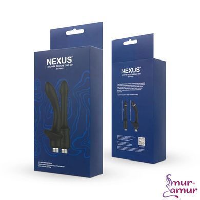Набір анальних насадок для душу Nexus Beginner Shower Douche Duo Kit &ndash; Black, 2 шт.